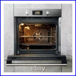 Hotpoint SA2540HIX 600mm Built-In Electric Single Oven with 66L Capacity Steel