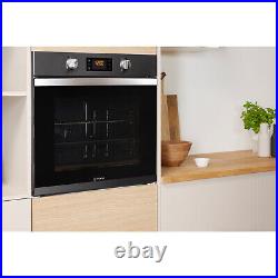 Indesit Built In IFW3841PIX 60cm Electric Oven Stainless Steel