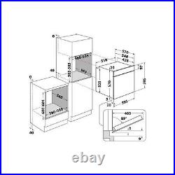 Indesit Electric Oven and Ceramic Hob Pack BUN/IFW6330IX/90892