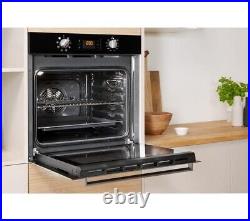 Indesit IFW6340BL Aria Built In 60cm A Electric Single Oven Black