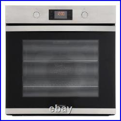 Indesit KFW 3841 JH IX UK Built-In Electric Single Oven Grey