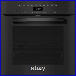 Miele Built in Single Electric Oven H7464 BP Obsidian Black