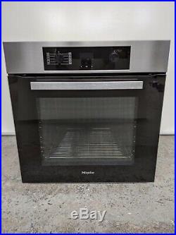 Miele H2265-1B Built-In Single Electric Oven, A+ Energy Rating, Clean Steel
