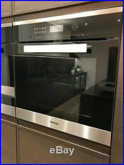 Miele H6461BP Pureline Single Built-in Electric Oven, Ex display