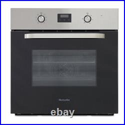 Montpellier SFO58X Built-In Single Oven Stainless Steel