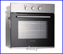 Montpellier SFO65MX Stainless steel Built in Electric Single Oven