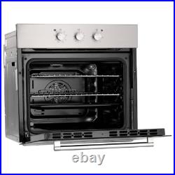 Montpellier SFO65MX Stainless steel Built in Electric Single Oven