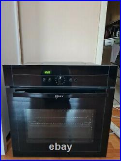 NEFF B15P24S0GB Built-In black Electric Single Oven multifunction 60cm