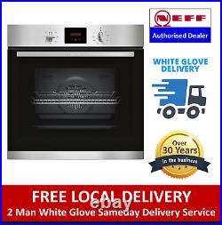 NEFF B1GCC0AN0B Built In Electric Single Oven Stainless Steel Free Delivery