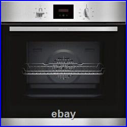 NEFF B1GCC0AN0B N30 Built In 56cm A Electric Single Oven Stainless Steel