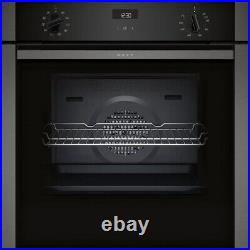 NEFF B3ACE4HG0B N50 Built In Graphite Electric Single Oven + 2 Year Warranty