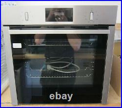NEFF B3CCC0AN0B N30 Slide&Hide Built In Electric Single Oven Stainless (5683)