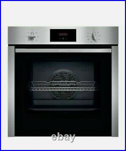 NEFF B3CCC0AN0B Slide & Hide Built In Electric Single Oven Stainless new RRP£608