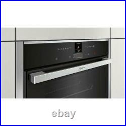 NEFF B57CR22N0B Built In Electric Single Oven Stainless Free Delivery