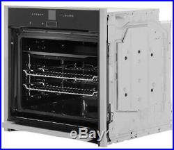 NEFF B57CR22N0B N70 Slide & Hide Built In Electric Single Oven Pyrolytic 60cm