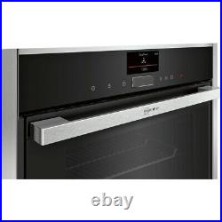 NEFF B57VS24H0B N90 Slide&Hide Built In 60cm A Electric Single Oven Stainless