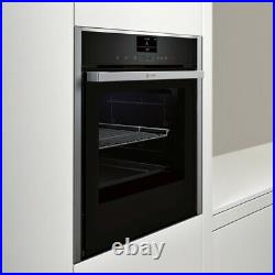 NEFF B57VS24H0B N90 Slide&Hide Built In 60cm A Electric Single Oven Stainless