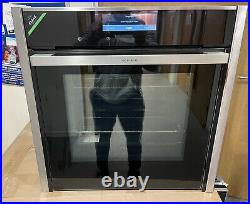 NEFF B58CT68H0B N90 Slide&Hide Built In 60cm A Electric Single Oven Stainless