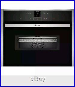 NEFF C17MR02N0B N70 Built In 60cm Electric Single Oven Stainless Steel New