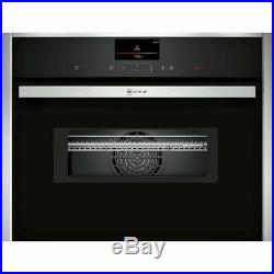 NEFF C17MS32H0B N90 Built In 60cm Electric Single Oven Stainless Steel