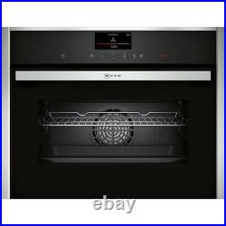 NEFF C27CS22H0B N90 Built In 60cm A+ Electric Single Oven Stainless Steel New