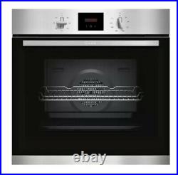 NEFF N30 B1GCC0AN0B Built In Electric Single Oven Stainless Steel 3735