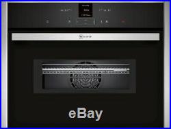 NEFF N70 C17MR02N0B Built In Compact Electric Single Oven
