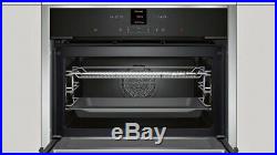 NEFF N70 C17MR02N0B Built In Compact Electric Single Oven