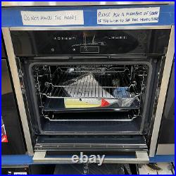 NEFF N70 Slide&Hide B57CR22N0B Built-In Electric Single Oven A+ Rated SS