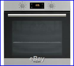 NEW HOTPOINT SA2544CIX Electric Built In Single Oven Catalytic 60cm 13AMP Plug