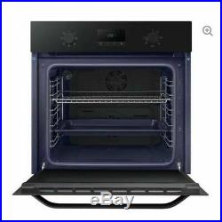 NEW Samsung DualCook NV70K1340BB Built In Single Electric Oven Black Catalytic