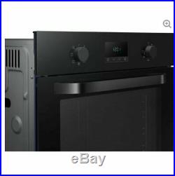 NEW Samsung DualCook NV70K1340BB Built In Single Electric Oven Black Catalytic