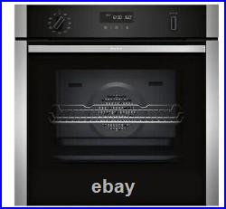 Neff B2ACH7HH0B Wifi Connected Built In Electric Pyrolytic Single Oven Silver