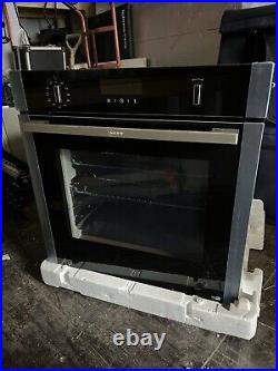 Neff B2ACH7HH0B Wifi Connected Built In Electric Pyrolytic Single Oven Silver