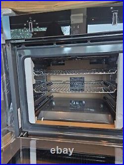 Neff B2ACH7HH0B Wifi Connected Built In Electric Pyrolytic Single Oven Silver