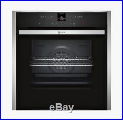 Neff B47CR32N0B Built-In Electric Single Oven In Stainless Steel