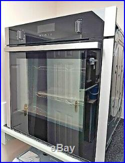 Neff B6ach7hn0b/01 Electric Slide And Hide Built In Single Stainless Steel Oven