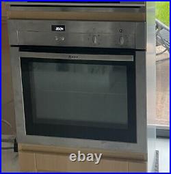 Neff Built In 60cm Electric Single Oven Stainless Steel Hbb-ap71-7