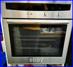 Neff Built In 60cm Electric Single Oven Stainless Steel integrated