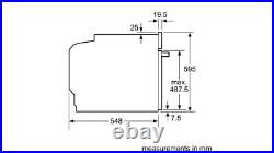 Neff Built-In Single Oven Electric B1DCC1AN0B Stainless Steel A GRADE (B-47810)