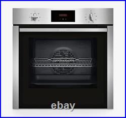 Neff N30 Slide & Hide B3CCC0AN0B Built In Electric Single Oven, Stainless C926