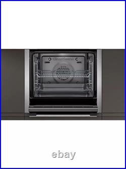 Neff N30 Slide & Hide B3CCC0AN0B Built In Electric Single Oven, Stainless C926