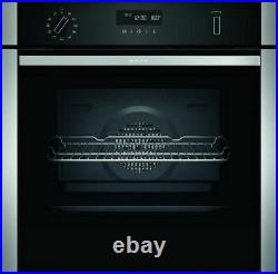 Neff N50 B2ACH7HH0B Single Built In Electric Oven, Stainless Steel