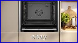 Neff N70 Slide and Hide B54CR31N0B Built-In Electric Single Oven Stainless