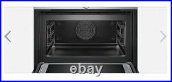 New Siemens CM633GBS1B iQ700 Built In Compact Single Oven with Microwave + Grill