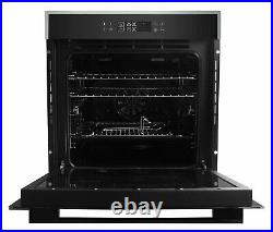New World NWCMBOBP Built In Single Electric Oven Black