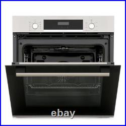 Oven Bosch HBA63B150B 60cm Serie 6 Pyrolytic Built-in Silver Electric Single