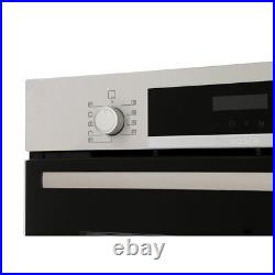 Oven Bosch HBA63B150B 60cm Serie 6 Pyrolytic Built-in Silver Electric Single