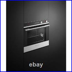 Oven Fisher & Paykel OB60SD7PX1 Built-In Single Oven Black/Silver SELF CLEANING