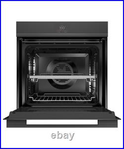 Oven Fisher & Paykel OB60SDPTB1 Built-In Single Electric Black Self Cleaning